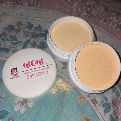 Customer review photo for Wow S2 38 Shade Powder Foundation – Mineral Base Makeup