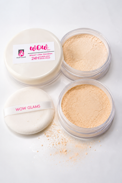Customer review photo for Wow S1 45 Shade Powder Foundation – Mineral Base Makeup