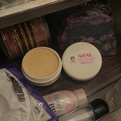 Customer review photo for Wow F1 Shade Powder Foundation – Mineral Base Makeup
