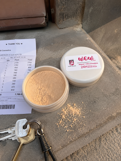Customer review photo for Wow F2 Shade Powder Foundation – Mineral Base Makeup