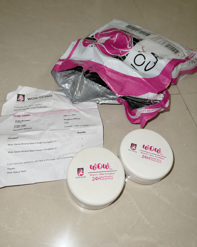 Customer review photo for Wow Powder Foundations | Mineral Base Makeup Deal