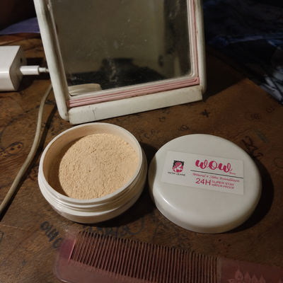 Customer review photo for Wow F2 Shade Powder Foundation – Mineral Base Makeup