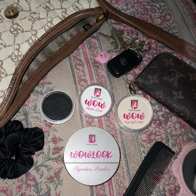 Customer review photo for Wow Black Matte Eye Liner | Wow Cake Liner