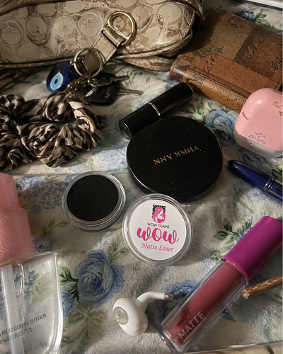 Customer review photo for Wow Black Matte Eye Liner | Wow Cake Liner