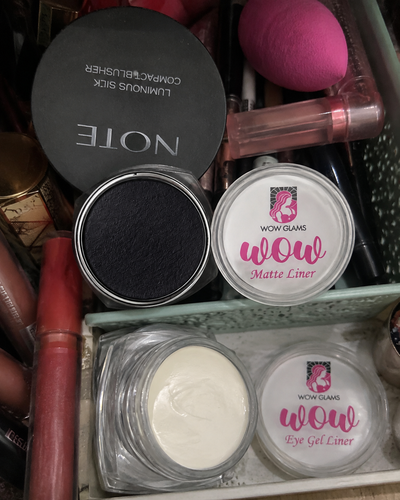 Customer review photo for Wow White Gel Liner | Waterproof Gel Liner