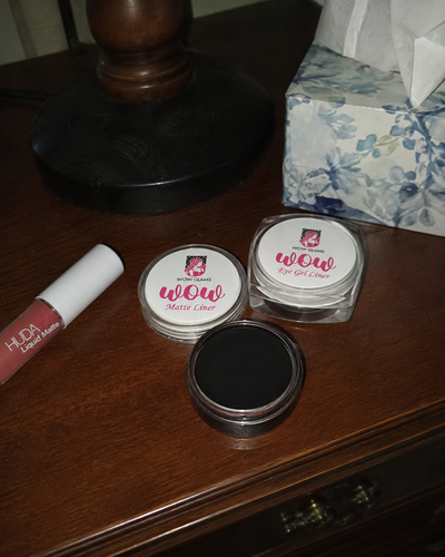 Customer review photo for Wow White Gel Liner | Waterproof Gel Liner