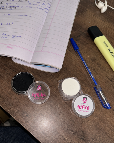 Customer review photo for Wow Black Matte Eye Liner | Wow Cake Liner