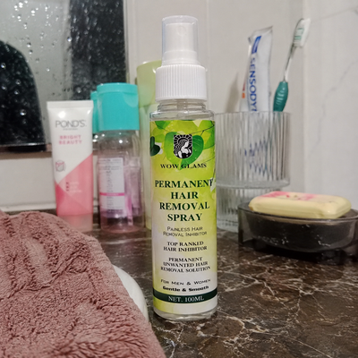 Customer review photo for Hair Removal Inhibitor Spray | Hair Growth Reduction Spray