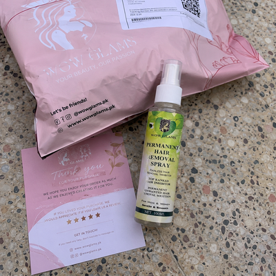 Customer review photo for Hair Removal Inhibitor Spray | Hair Growth Reduction Spray