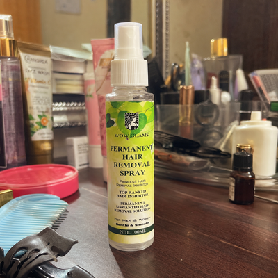 Customer review photo for Hair Removal Inhibitor Spray | Hair Growth Reduction Spray