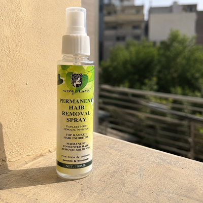 Customer review photo for Hair Removal Inhibitor Spray | Hair Growth Reduction Spray