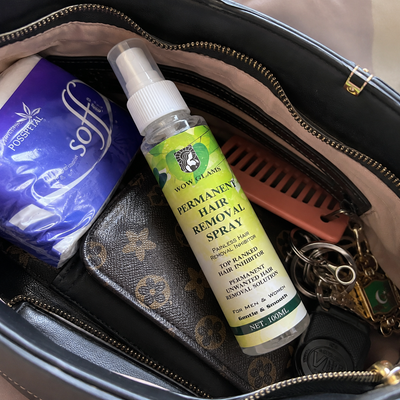 Customer review photo for Hair Removal Inhibitor Spray | Hair Growth Reduction Spray