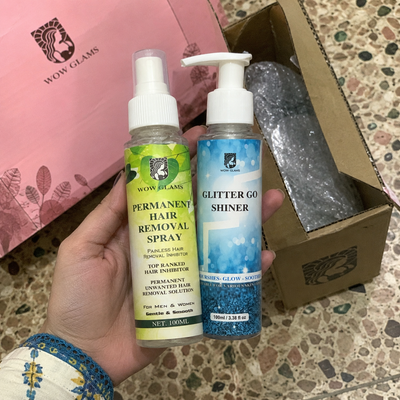 Customer review photo for Hair Removal Inhibitor Spray | Hair Growth Reduction Spray