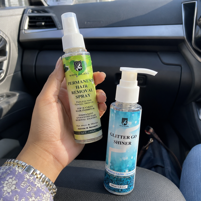 Customer review photo for Hair Removal Inhibitor Spray | Hair Growth Reduction Spray