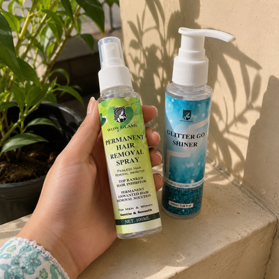 Customer review photo for Hair Removal Inhibitor Spray | Hair Growth Reduction Spray