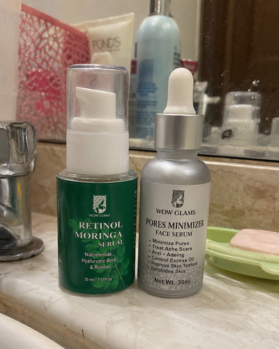 Customer review photo for Niacinamide Serum | Best Serum for Open Pores
