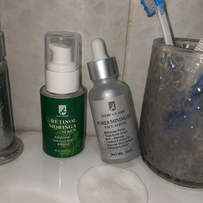 Customer review photo for Niacinamide Serum | Best Serum for Open Pores