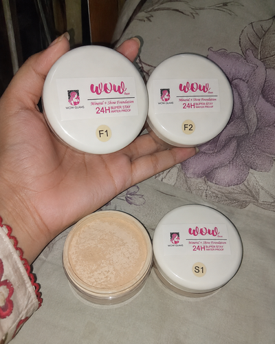 Customer review photo for Wow Powder Foundations | Mineral Base Makeup Deal