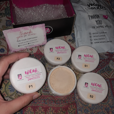Customer review photo for Wow Powder Foundations | Mineral Base Makeup Deal