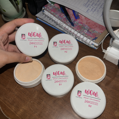 Customer review photo for Wow Powder Foundations | Mineral Base Makeup Deal