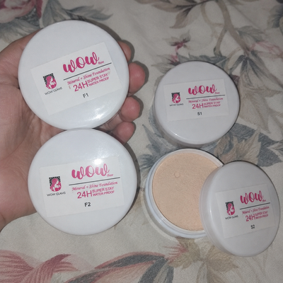 Customer review photo for Wow Powder Foundations | Mineral Base Makeup Deal