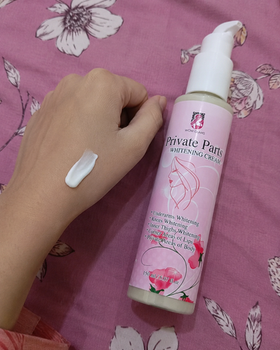 Customer review photo for Private Part Brightening Cream