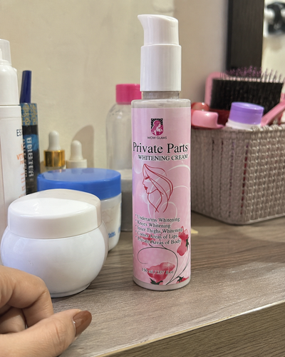 Customer review photo for Private Part Brightening Cream