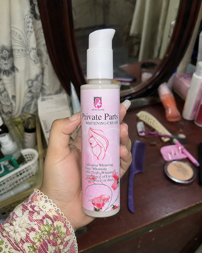 Customer review photo for Private Part Brightening Cream