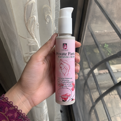 Customer review photo for Private Part Brightening Cream