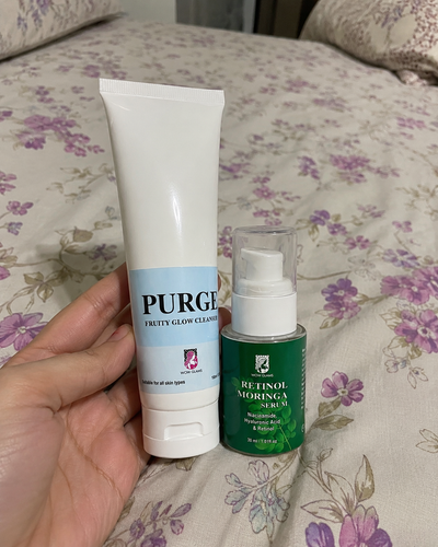 Customer review photo for Moringa Retinol Serum