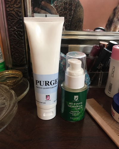 Customer review photo for Moringa Retinol Serum