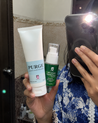 Customer review photo for Moringa Retinol Serum