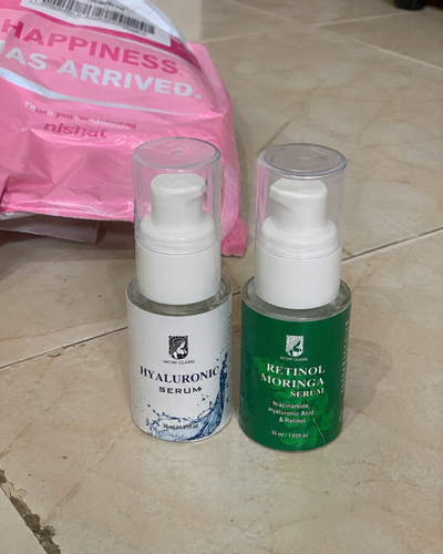 Customer review photo for Moringa Retinol Serum