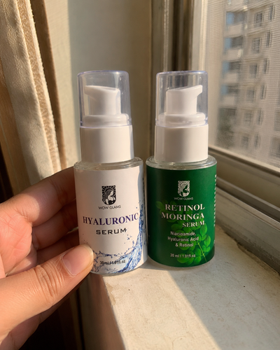 Customer review photo for Moringa Retinol Serum