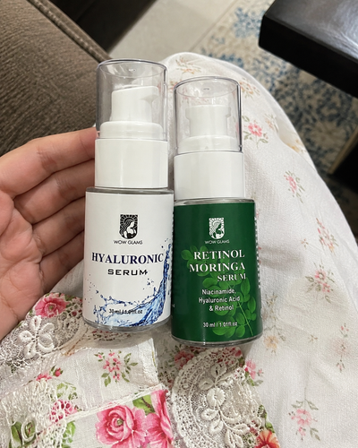 Customer review photo for Moringa Retinol Serum