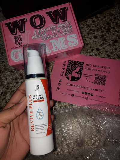 Customer review photo for REVIVE Plus Stretch Mark Cream