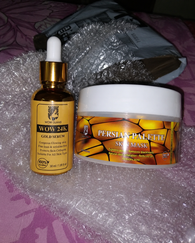 Customer review photo for Persian Palette - Coffee Face Mask