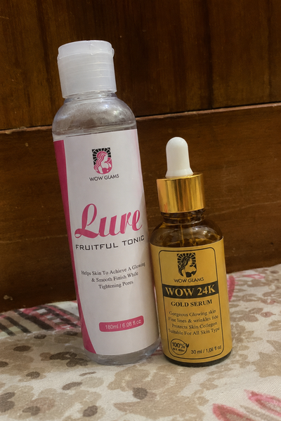 Customer review photo for Wow 24k Gold Serum