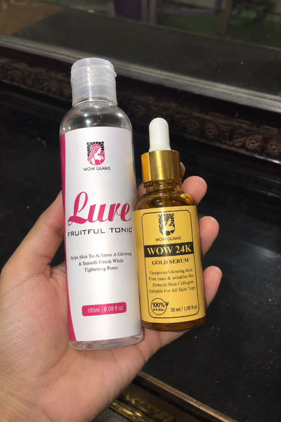 Customer review photo for Wow 24k Gold Serum
