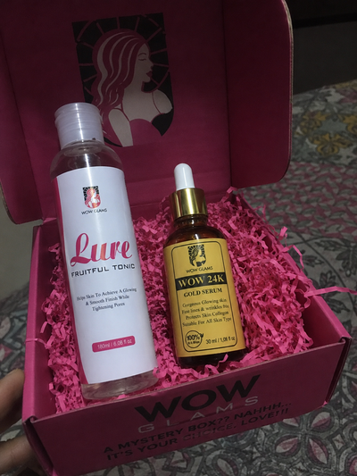 Customer review photo for Wow 24k Gold Serum