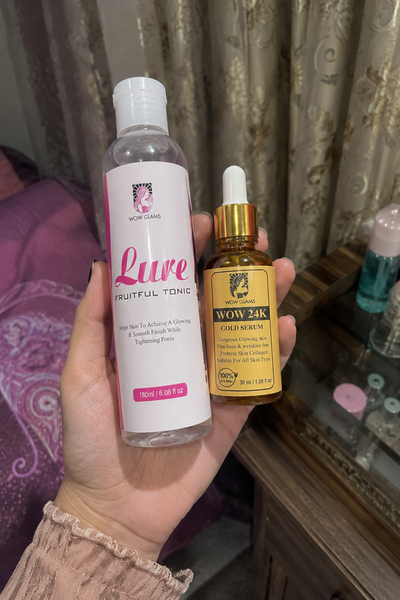 Customer review photo for Wow 24k Gold Serum