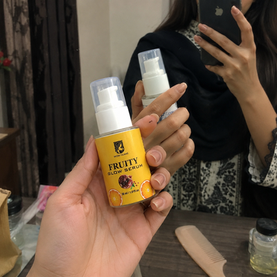 Customer review photo for Fruity Glow Serum | Best Glowing Skin Serum