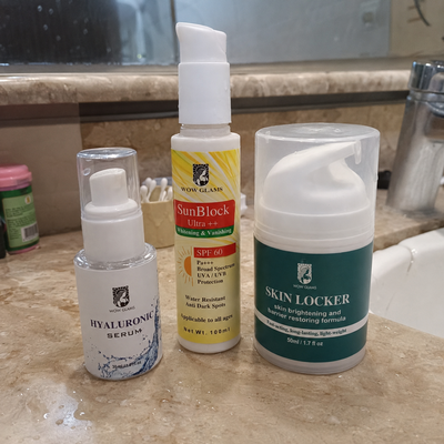 Customer review photo for Hyaluronic Acid Serum | Hydrating Serum