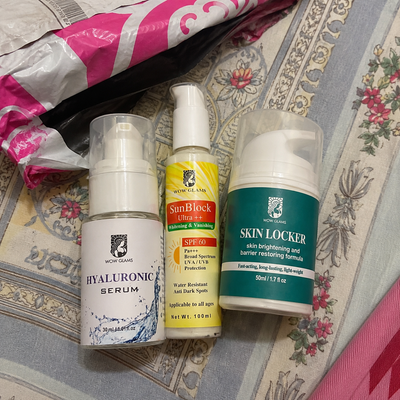 Customer review photo for Hyaluronic Acid Serum | Hydrating Serum