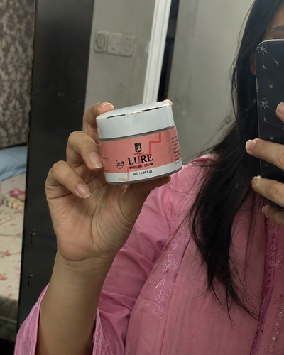 Customer review photo for LURE Brightening Cream