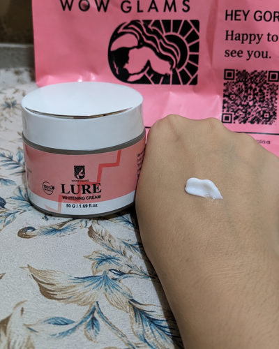Customer review photo for LURE Brightening Cream