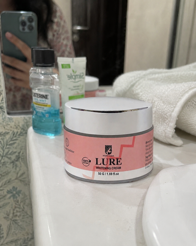 Customer review photo for LURE Brightening Cream