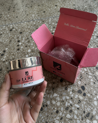 Customer review photo for LURE Brightening Cream