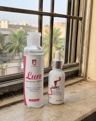 Customer review photo for LURE Brightening Serum