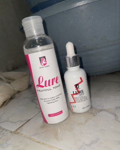 Customer review photo for LURE Brightening Serum